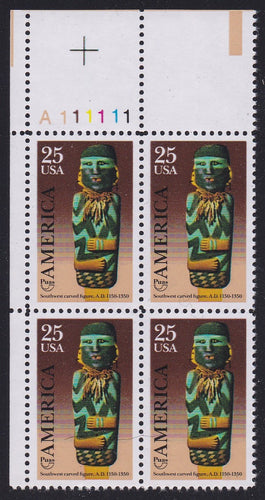 # 2426 (1989) Pre-Columbian America - PB, UL #A111111, MNH