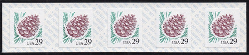 # 2491c (1993) Pine Cone, Liner A - PS/5, #B1, VF MNH