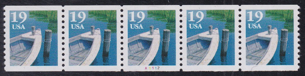 # 2529 (1991) Row Boat, Type I - PS/5, #A1112, VF MNH