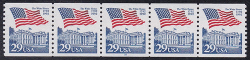# 2609 (1992) Flag/White House - PS/5, #12, VF MNH