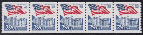 # 2609 (1992) Flag/White House - PS/5, #13, VF MNH