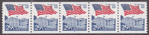 # 2609 (1992) Flag/White House - PS/5, #4, VF MNH