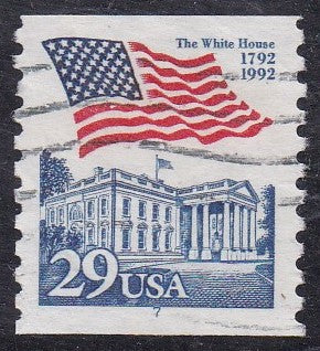 # 2609 (1992) Flag/White House - PS/1, #7, Used
