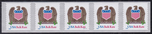 # 2907 (1996) Eagle & Shield - PS/5, #S11111, VF MNH