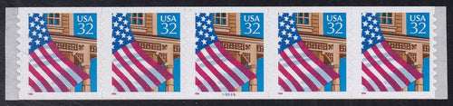 # 2915A (1996) Flag Over Porch, 10/10 - PS/5, 99999, VF MNH
