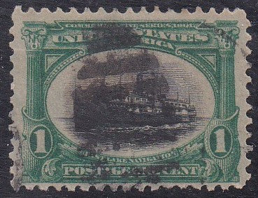 # 294 (1901) Steamship - Sgl, Used [2]