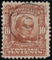 # 307 (1903) Webster - Sgl, Used [7]