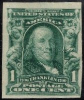 # 314 (1906) Franklin - Sgl, MH