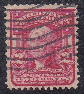 # 319 (1903) Washington, Type I, red - Sgl, Used [1]
