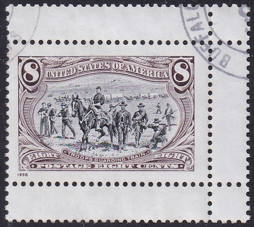 # 3209e (1998) Troops / Wagon Train - Sgl, Used