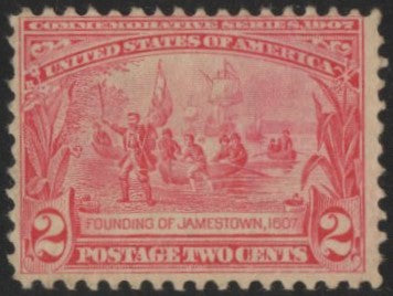 # 329 (1907) Founding of Jamestown - Used [3]