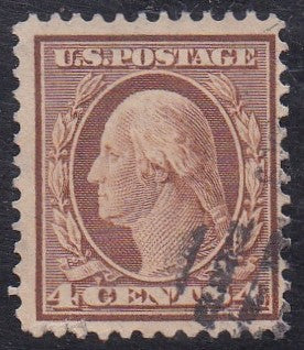 # 334 (1908) Washington - Sgl, Used [2]