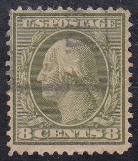 # 337 (1908) Washington - Sgl, Used [4]
