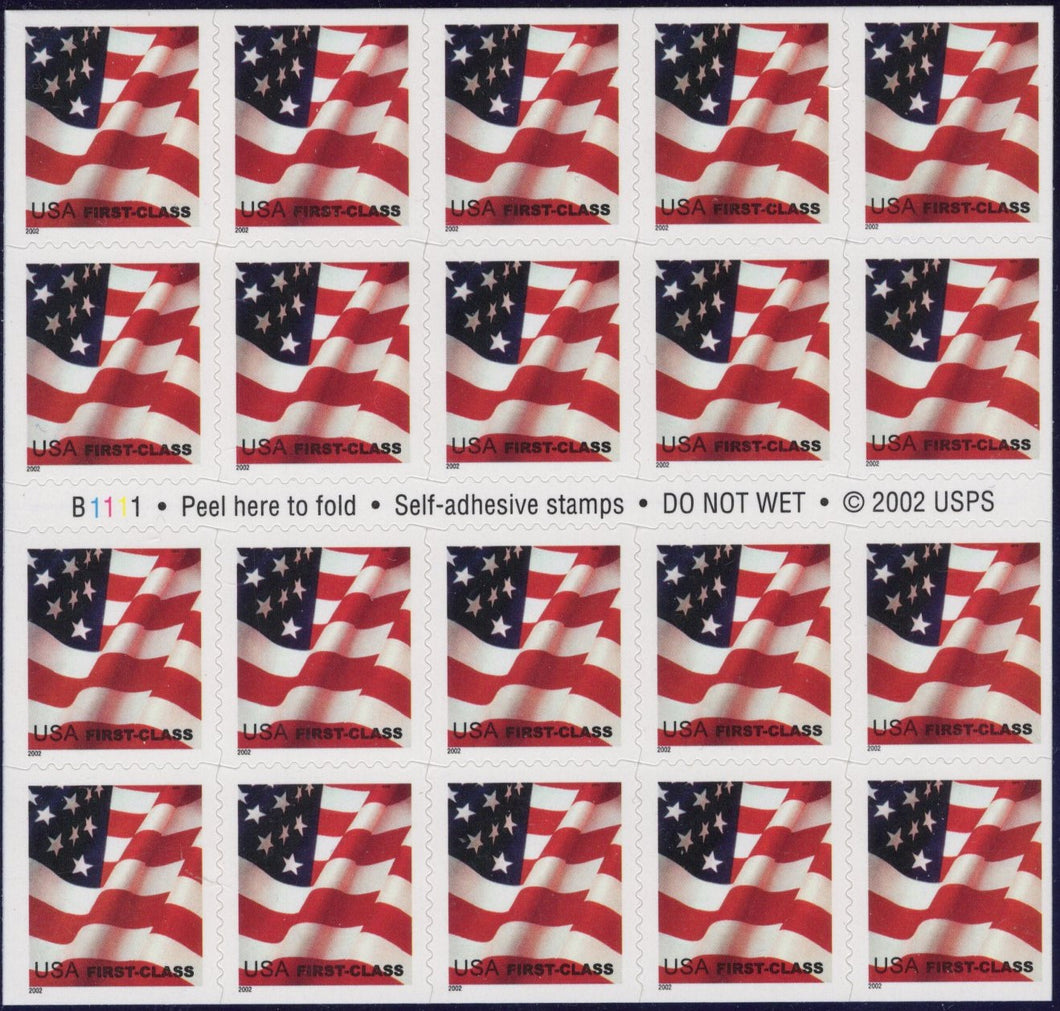 # 3623a (2002) Flag - BKLT, #B1111, MNH
