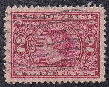 # 370 (1909) Seward - Sgl, Used [3]