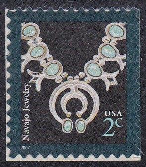 #3753 (2007) Navajo Necklace, 2007 year date - Sgl, XF MNH