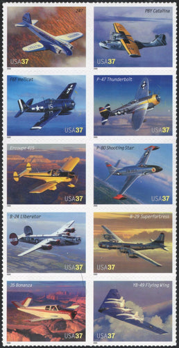 # 3916-25 (2005) Aviation Advances - BK/10, MNH