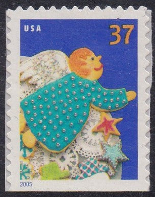 # 3955 (2005) Christmas Cookies - Bklt sgl, MNH
