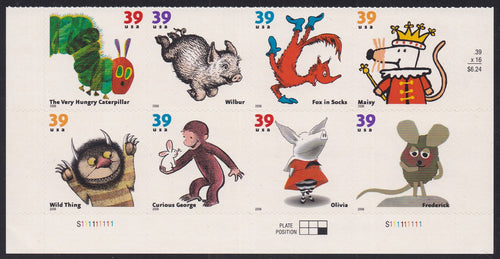 # 3987-94 (2006) Children's Books Animals - PB/10, B #S111111111, MNH