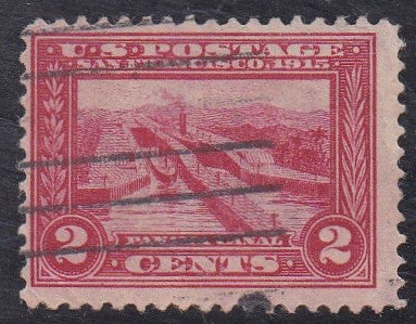 # 398 (1913) Panama-Pacific Exposition - Sgl, Used [2]