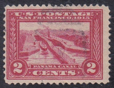 # 398 (1913) Panama-Pacific Exposition - Sgl, F Used [4]