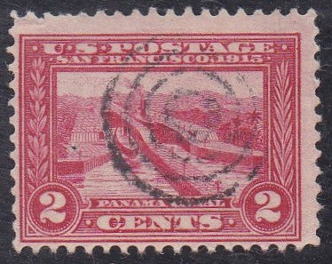 # 398 (1913) Panama-Pacific Exposition - Sgl, F Used [6]