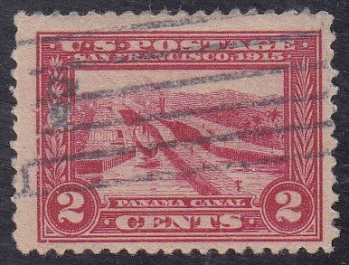 # 398 (1913) Panama-Pacific Exposition - Sgl, FVF Used [8]