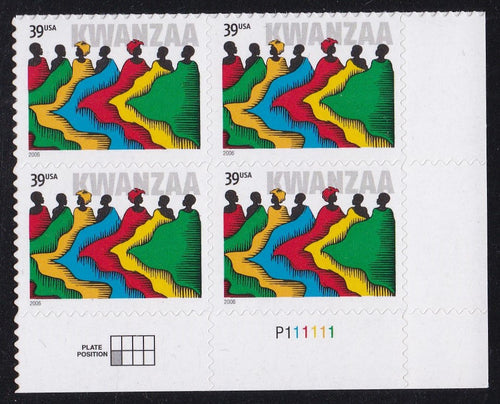 # 4119 (2006) Kwanzaa - PB, LR #P111111, MNH