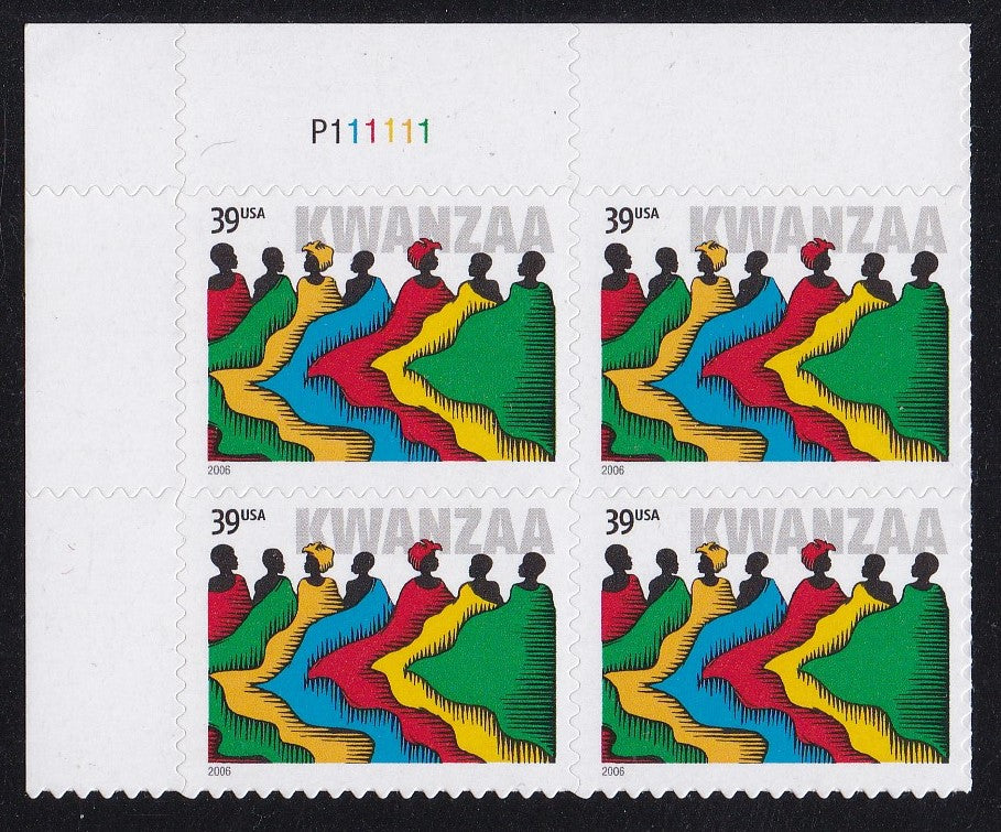 # 4119 (2006) Kwanzaa - PB, UL #P111111, MNH