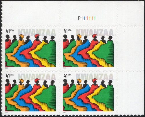 # 4220 (2007) Kwanzaa - PB, UR #P111111, MNH