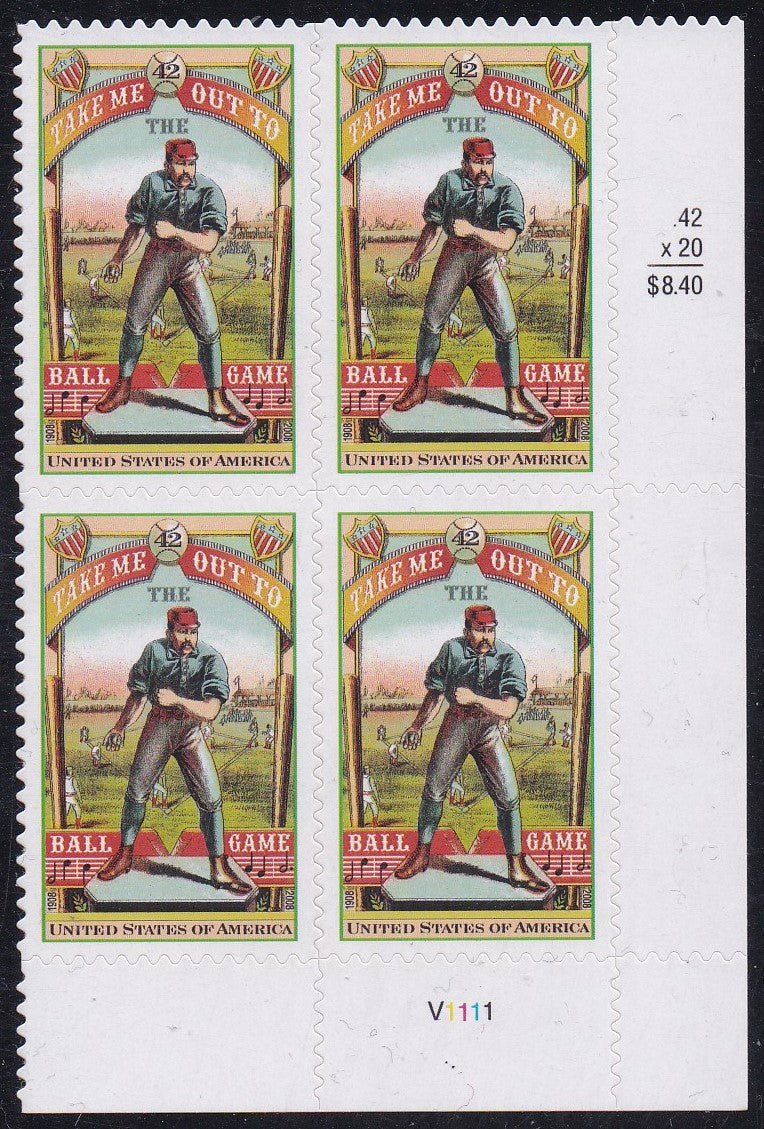 # 4341 (2008) Basesall - PB, LR #V1111, MNH