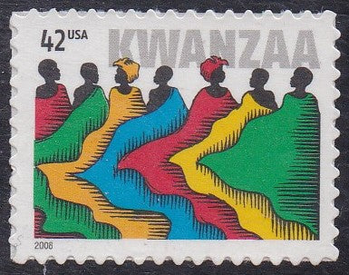 # 4373 (2008) Kwanzaa - Sgl, MNH