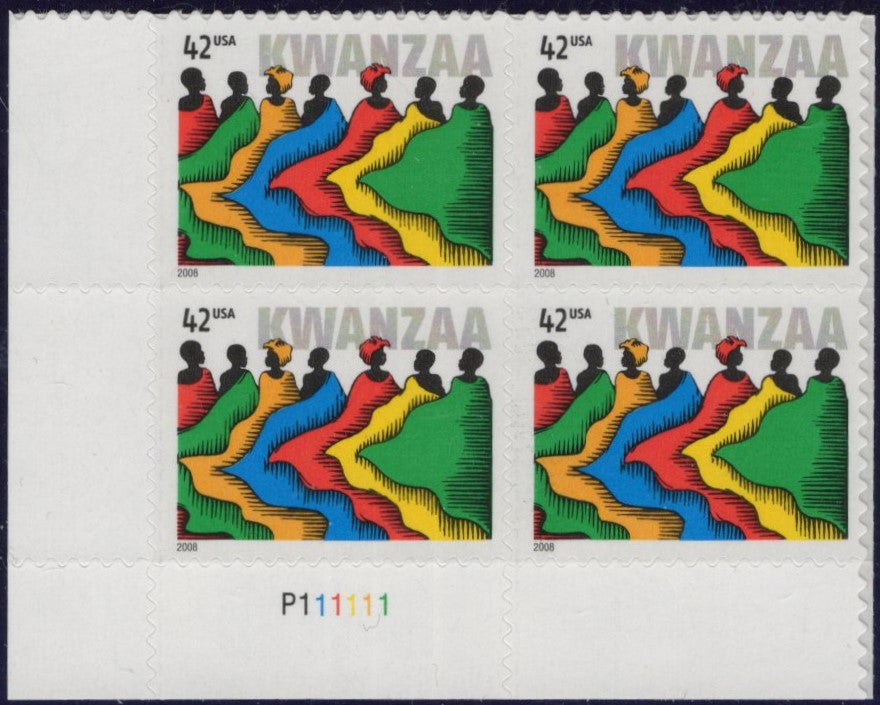 # 4373 (2008) Kwanzaa - PB, LL #P111111, MNH
