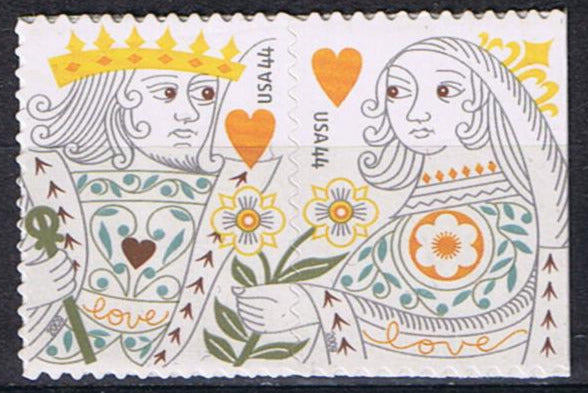 # 4404-05 (2009) King and Queen - Bklt Pr, MNH