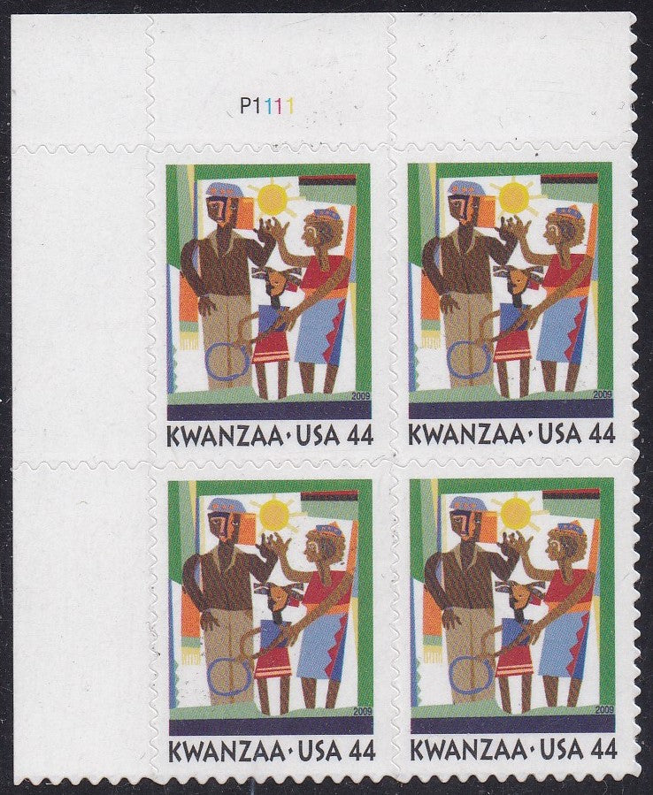 # 4434 (2009) Kwanzaa - PB, UL #P1111, MNH