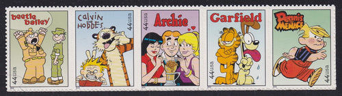 # 4467-71 (2010) Sunday Funnies - Strip/5, MNH