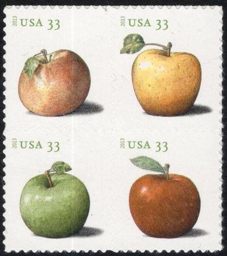 # 4727-30 (2013) Apples - BK/4, MNH