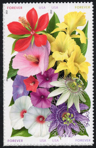 # 4750-53 (2013) Flowers - BK/4, MNH