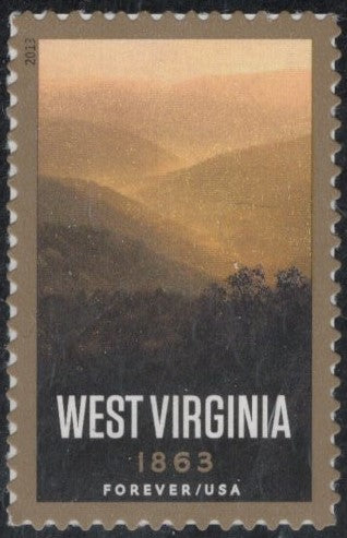 # 4790 (2013) West Virginia - Sgl, MNH