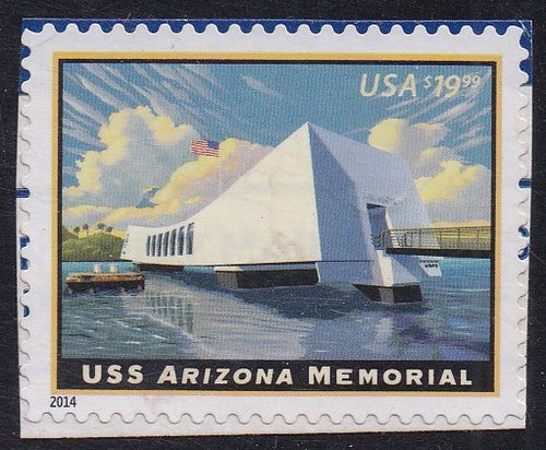 # 4873 (2014) USS Arizona Memorial - Sgl, Used