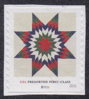 # 5098 (2016) Star Quilts - PS/1, #B11111, Used
