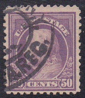 # 517 (1917) Franklin - Sgl, Used [4]