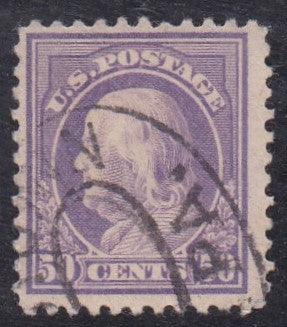 # 517 (1917) Franklin - Sgl, Used [8]