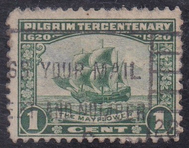 # 548 (1920) Mayflower - Sgl, Used [2]