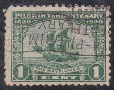 # 548 (1920) Mayflower - Sgl, Used [3]