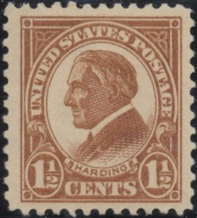 # 553 (1925) Harding - Sgl, MH [2]