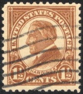 # 553 (1925) Harding - Sgl, Used [3]