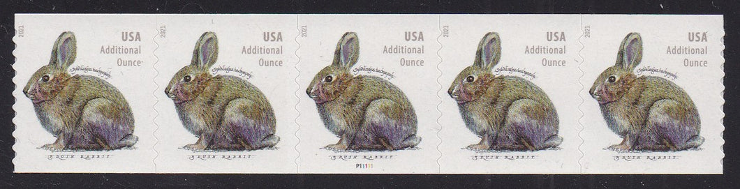 # 5545 (2021) Rabbit - PS/5, #P11111, MNH