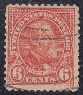 # 558 (1922) Garfield - Sgl, Used [2]