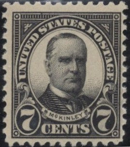 # 559 (1922) McKinley - Sgl, MNH